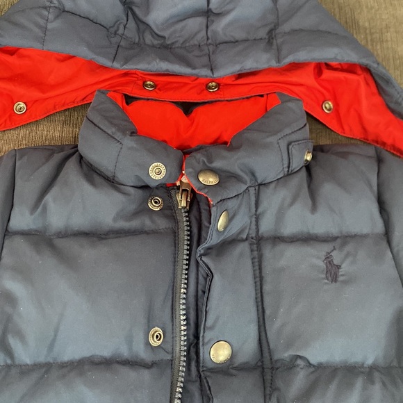 NWOT Ralph Lauren Puffer Winter Jacket with removable hood - Picture 2 of 4
